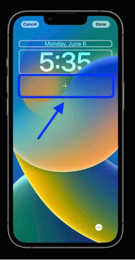 ios16锁屏小组件怎么设置