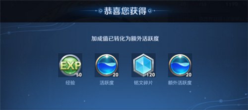 王者荣耀活跃加成是什么 王者荣耀活跃加成作用介绍